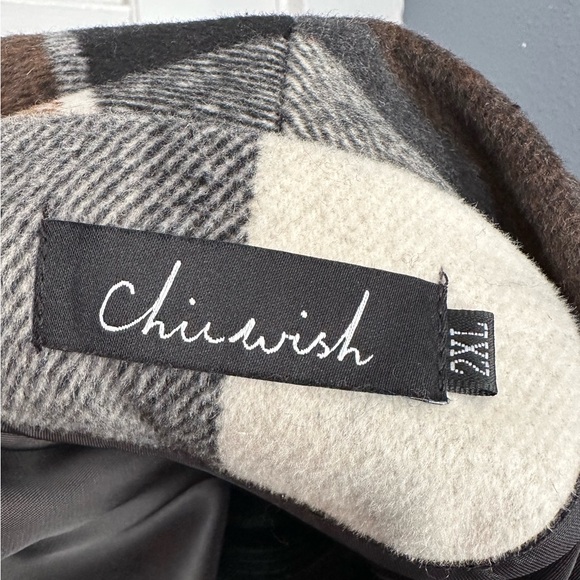 Chicwish wool blend wrap coat - Picture 6 of 9